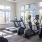 a room with exercise equipment