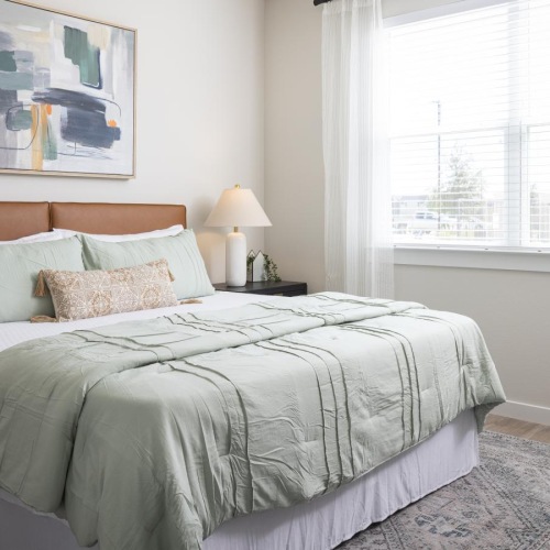 Come see it all at Prose Evergreen bedroom with modern spaces
