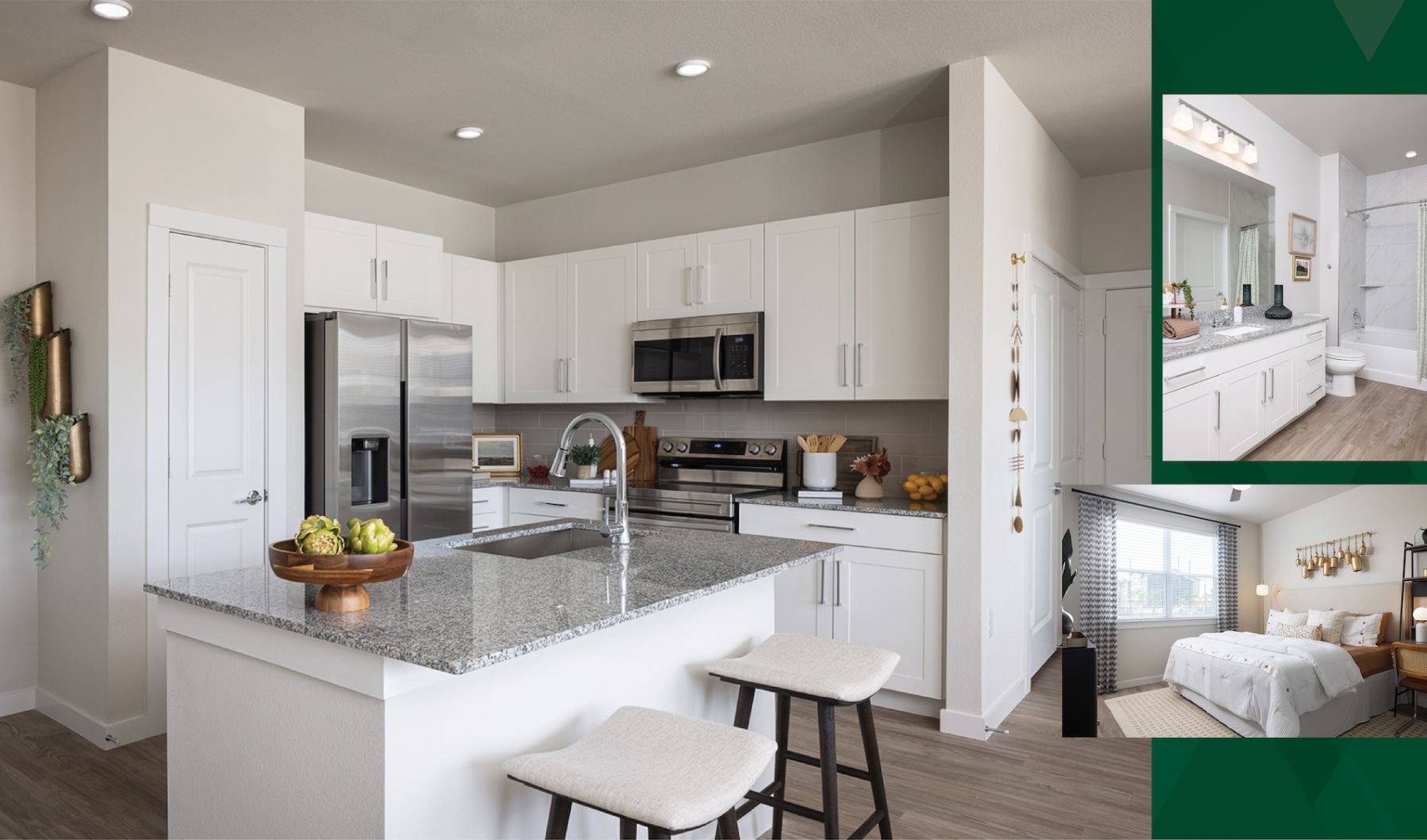 Spacious One and Two Bedroom Apartments